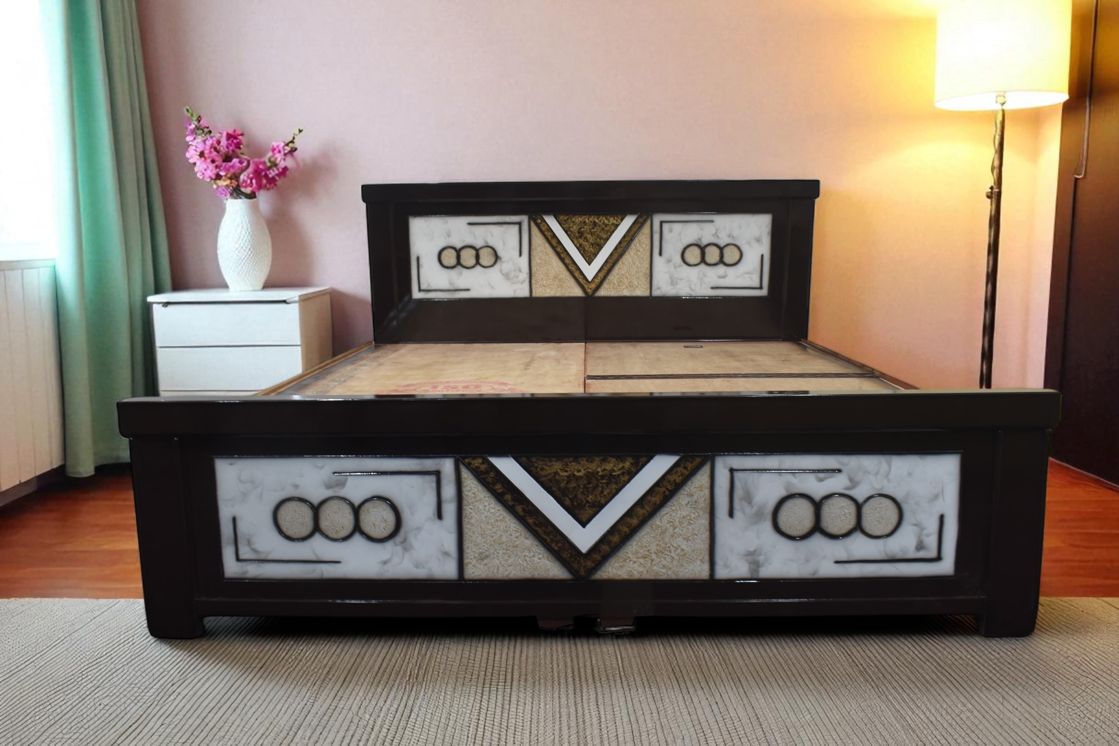 Regal Trio Bed in Brown Colour